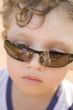 Boy in sun glasses close up