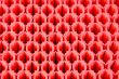 red plastic background