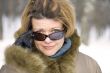 Woman on sun glasses