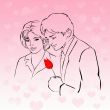 Couple in love