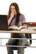 Tired student