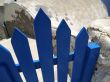 Blue gate on Santorini island