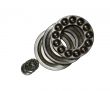 Steel axial ball bearings