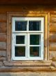wooden window