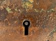 rusty keyhole
