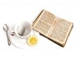 tea and book