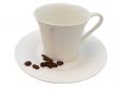 coffee beans and cup