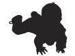 little baby silhouette