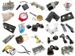 set from different everyday items