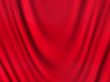 red textile background