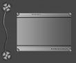  border in  metallic style