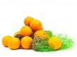 mandarines decoration with green and golden