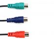 three plugs