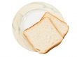 bread at plate