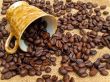 cup and spilled coffe