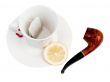 cup of tea with lemon
