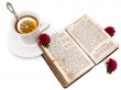 tea and book