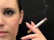 woman with cigarette