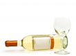 white wine with wineglass