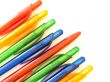 multicolored ballpoint