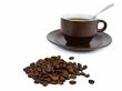 cup of coffee and beans