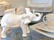 porcelain elephant and tea service