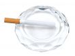 ashtray and cigarette
