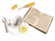 cup of tea with lemon