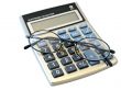 calculator and glasses