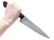 knife in hand