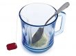 cup lemon and pack of tea