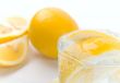 soda water and lemon
