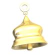  golden bell with white background 3D made