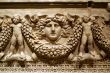 Sculptures on sarcophagus