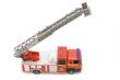 fire engine on white