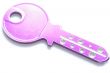 ```key macro pink violet colore safe secure close
