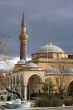 Mosque with minaret