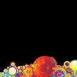 rainbow circle background