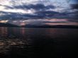 Loch and clouds