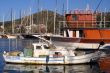 Boats in marina
