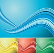 quad wave background