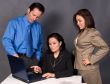 Office workers