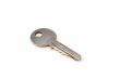 Key on a white background