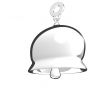 toon style bell 3D made with white background