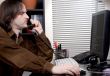 man in office
