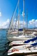 Sailing yachts in Sardinia