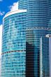 High blue skyscrapers