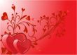 Card for St. Valentine`s day