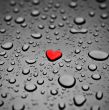 Heart as a rain drop