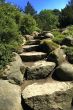 stone stairs. summer scenic